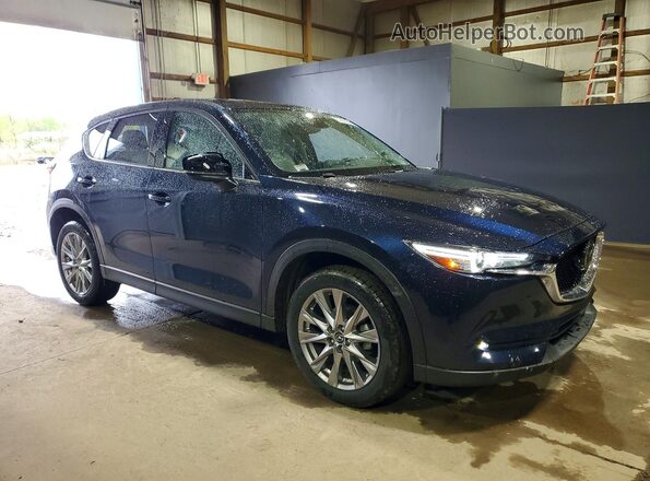JM3KFBDM9L0854643 2020 MAZDA CX-5 Синий Передняя правая четверть