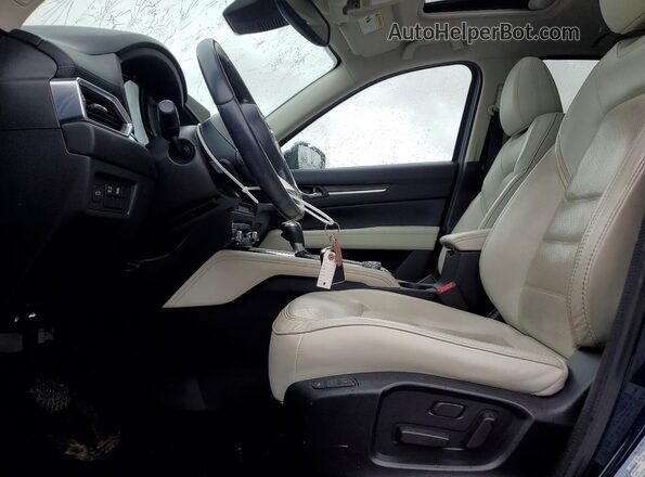 JM3KFBDM9L0854643 2020 MAZDA CX-5 Синий Вид салона спереди