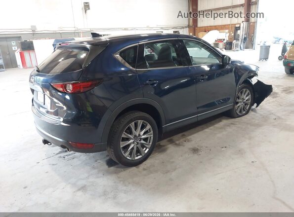 JM3KFBDM9M0307986 2021 MAZDA CX-5 Dark Blue Rear right