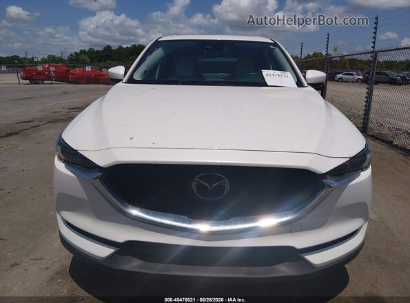 JM3KFBDM9M0487759 2021 MAZDA CX-5 White ხელსაწყოთა პანელის ხედი