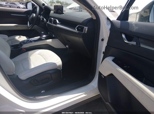 JM3KFBDM9M0487759 2021 MAZDA CX-5 White წინა სალონის ხედი