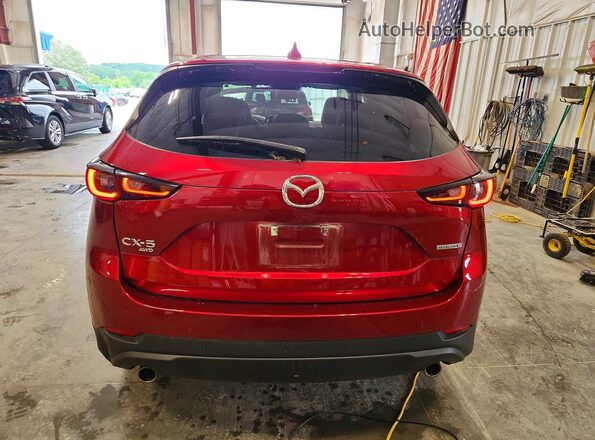 JM3KFBDM9N0536041 2022 MAZDA CX-5 Red Widok z tyłu