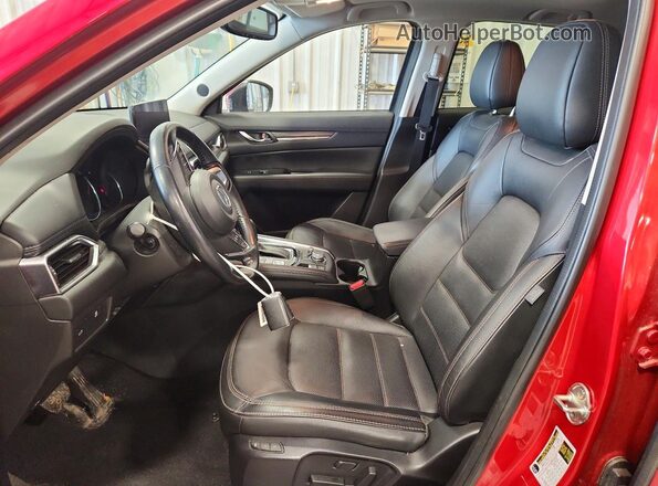 JM3KFBDM9N0536041 2022 MAZDA CX-5 Red Widok wnętrza z przodu