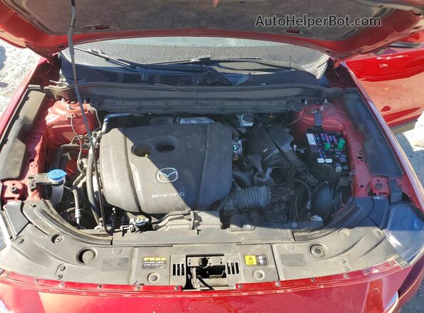 JM3KFBDM9N0560193 2022 MAZDA CX-5 Red ძრავის განყოფილების ხედი