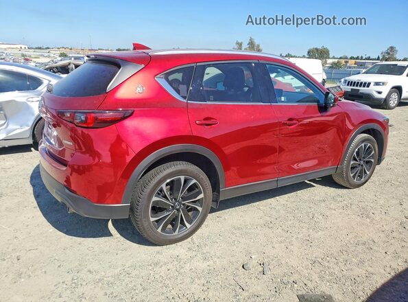 JM3KFBDM9N0560193 2022 MAZDA CX-5 Red უკანა მარჯვენა