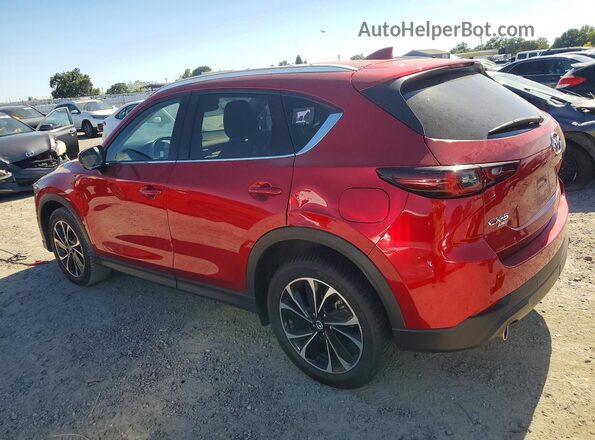 JM3KFBDM9N0560193 2022 MAZDA CX-5 Red უკანა მარცხენა