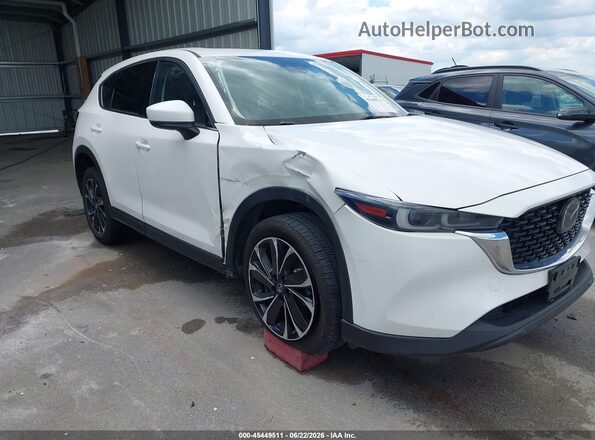 JM3KFBDM9N1588361 2022 MAZDA CX-5 White Vista frontal