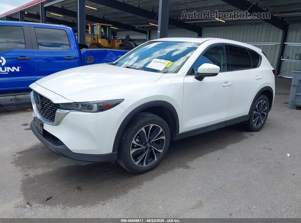 JM3KFBDM9N1588361 2022 MAZDA CX-5 White Vista tres cuartos delantera izquierda