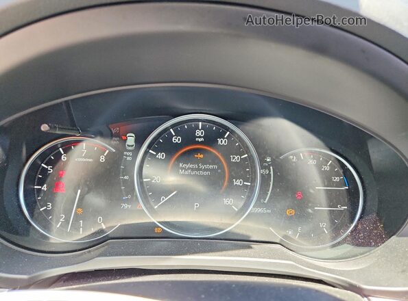 JM3KFBDM9P0223915 2023 MAZDA CX-5 Black Widok zestawu wskaźników
