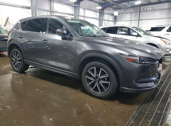 JM3KFBDMXJ0401824 2018 MAZDA CX-5 Gray Delantero derecho