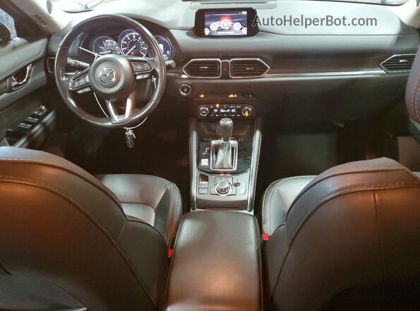 JM3KFBDMXJ0401824 2018 MAZDA CX-5 Gray Vista del salpicadero