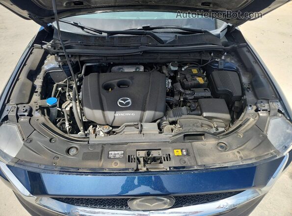 JM3KFBDMXL0858815 2020 MAZDA CX-5 Blue Вид підкапотного простору