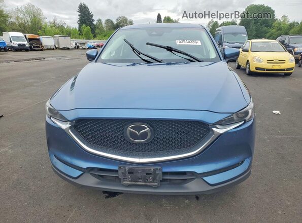 JM3KFBDMXM1342479 2021 MAZDA CX-5 Blue Դիմացի տեսք