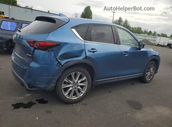 JM3KFBDMXM1342479 2021 MAZDA CX-5 Blue Հետևի աջ