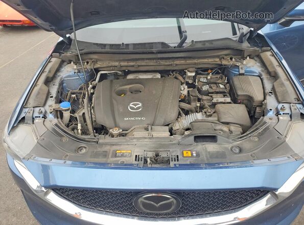 JM3KFBDMXM1342479 2021 MAZDA CX-5 Blue Սալոնի հետևի տեսք