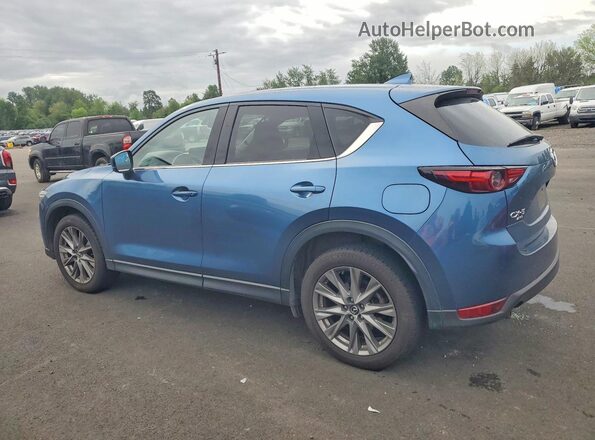 JM3KFBDMXM1342479 2021 MAZDA CX-5 Blue Հետևի ձախ