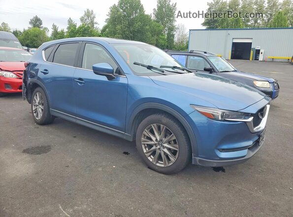 JM3KFBDMXM1342479 2021 MAZDA CX-5 Blue Առջևի աջ