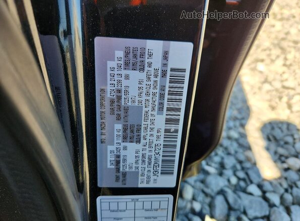 JM3KFBDMXM1347276 2021 MAZDA CX-5 Charcoal VIN კოდის სტიკერის ხედი