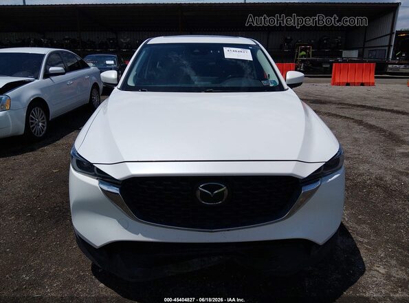 JM3KFBDMXN0577892 2022 MAZDA CX-5 White ხელსაწყოთა პანელის ხედი