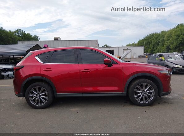 JM3KFBDY7K0623497 2019 MAZDA CX-5 Red Vista interior trasera