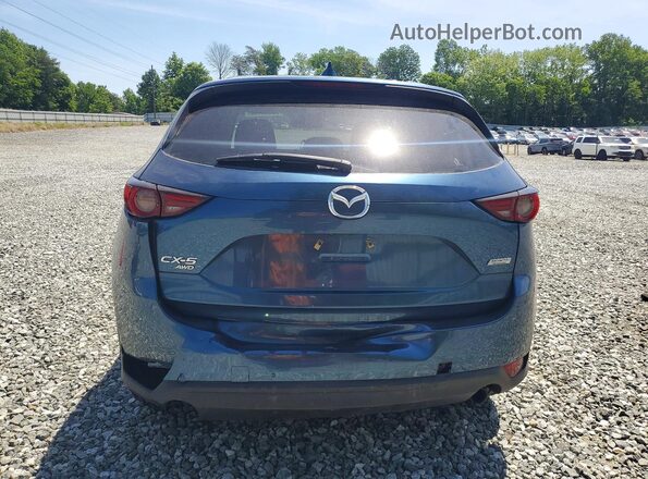 JM3KFBDY8K0512375 2019 MAZDA CX-5 Синий Вид сзади