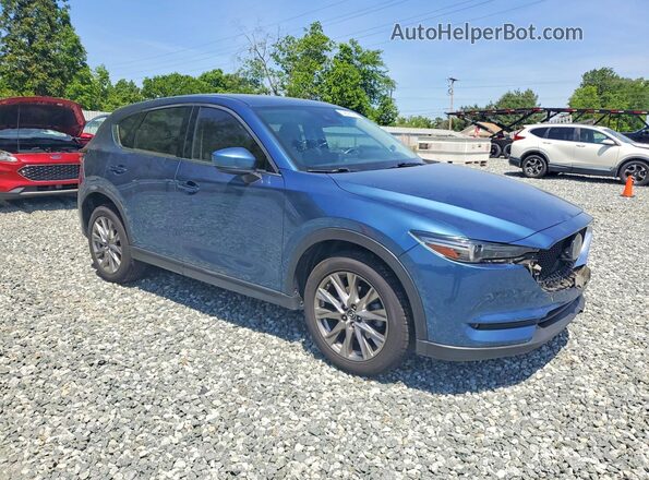 JM3KFBDY8K0512375 2019 MAZDA CX-5 Синий Передняя правая четверть