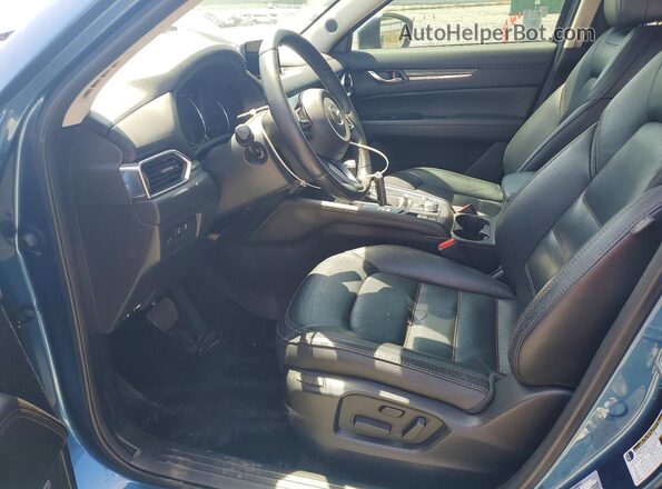 JM3KFBDY8K0512375 2019 MAZDA CX-5 Синий Вид салона спереди