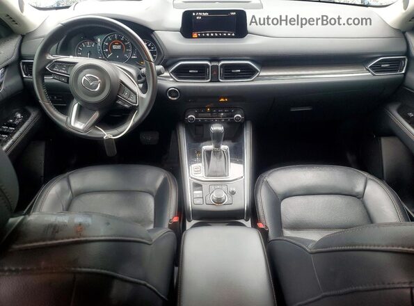 JM3KFBDY8K0512375 2019 MAZDA CX-5 Синий Вид панели приборов