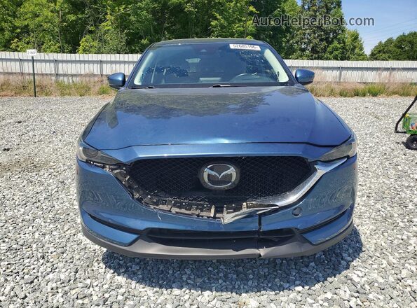 JM3KFBDY8K0512375 2019 MAZDA CX-5 Синий Вид спереди