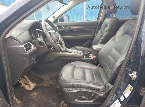 JM3KFBDY8K0660736 2019 MAZDA CX-5 Blue წინა სალონის ხედი