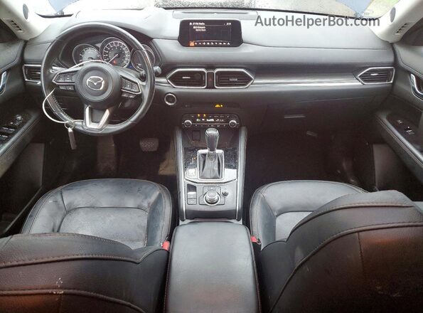 JM3KFBDY8K0660736 2019 MAZDA CX-5 Blue წინა პანელის ხედი