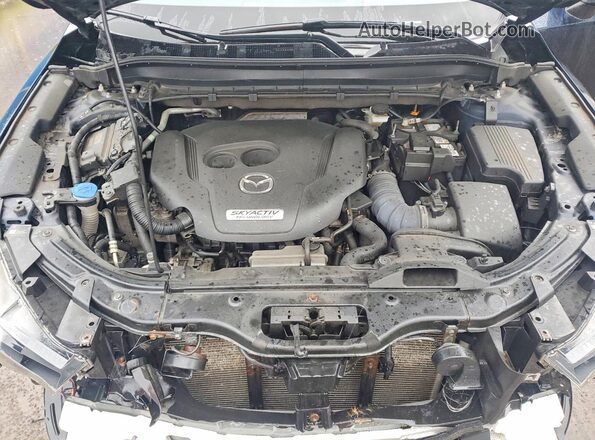 JM3KFBDY8K0660736 2019 MAZDA CX-5 Blue ძრავის განყოფილების ხედი