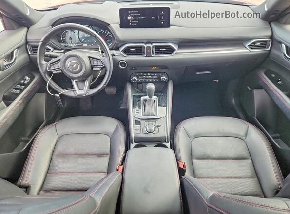 JM3KFBDYXR0532069 2024 MAZDA CX-5 Красный Вид панели приборов