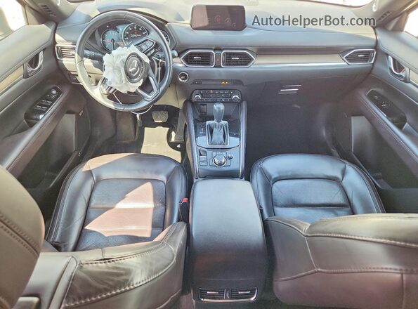 JM3KFBE26K0651334 2019 MAZDA CX-5 White Առջևի վահանակի տեսք