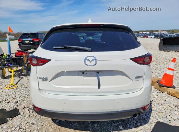 JM3KFBE26K0651334 2019 MAZDA CX-5 White Հետևի տեսք