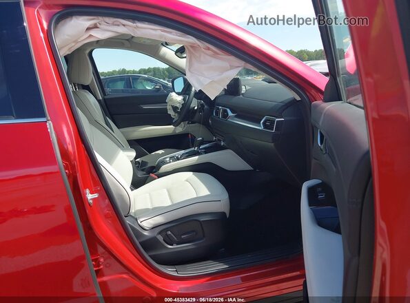 JM3KFBEL4R0530210 2024 MAZDA CX-5 Red Widok wnętrza z przodu