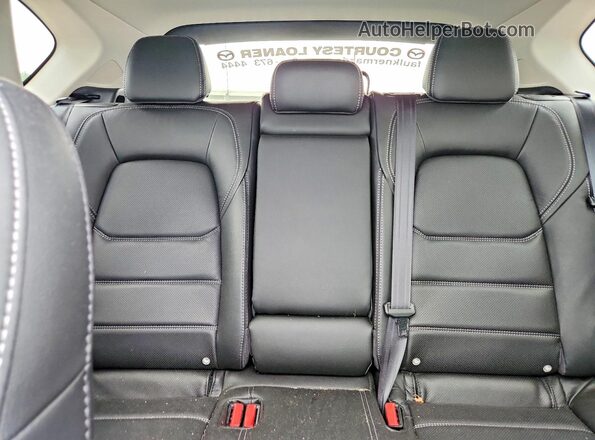 JM3KFBEM1S0725891 2025 MAZDA CX-5 White უკანა სავარძლების ხედი