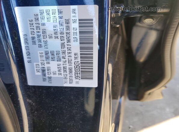 JM3KFBEM2S0554374 2025 MAZDA CX-5 Blue Вид наклейки з VIN-кодом