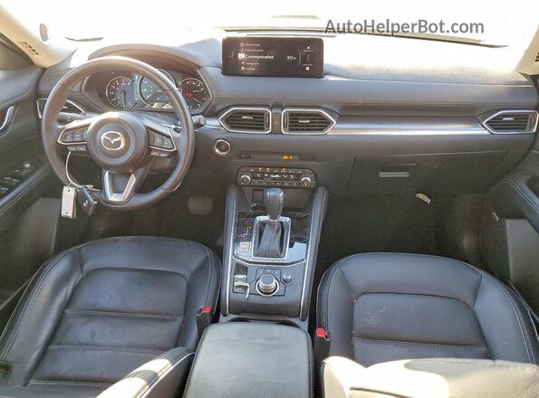JM3KFBEM2S0554374 2025 MAZDA CX-5 Blue Вид панелі приладів