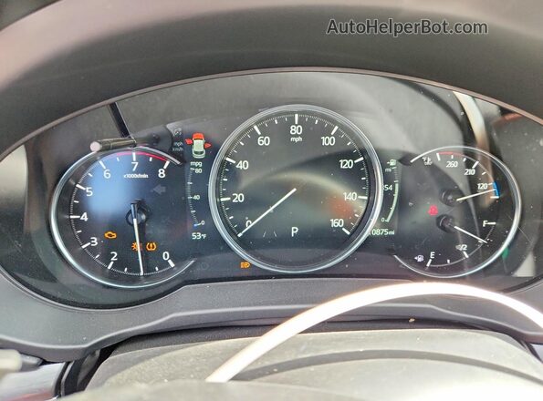 JM3KFBEM2S0575807 2025 MAZDA CX-5 Black Widok zestawu wskaźników