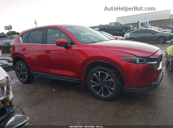 JM3KFBEM3N0533635 2022 MAZDA CX-5 Red Vista interior de 360 grados