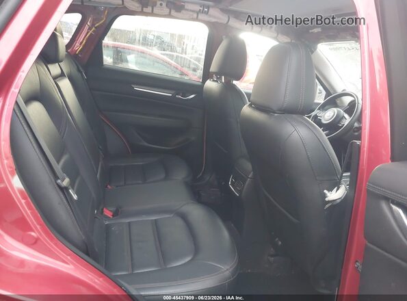 JM3KFBEM3N0533635 2022 MAZDA CX-5 Red Vista de la etiqueta del VIN