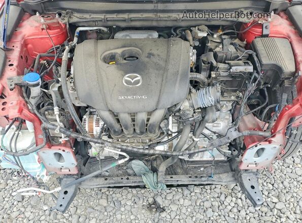 JM3KFBEM3N0603439 2022 MAZDA CX-5 Red ძრავის განყოფილების ხედი