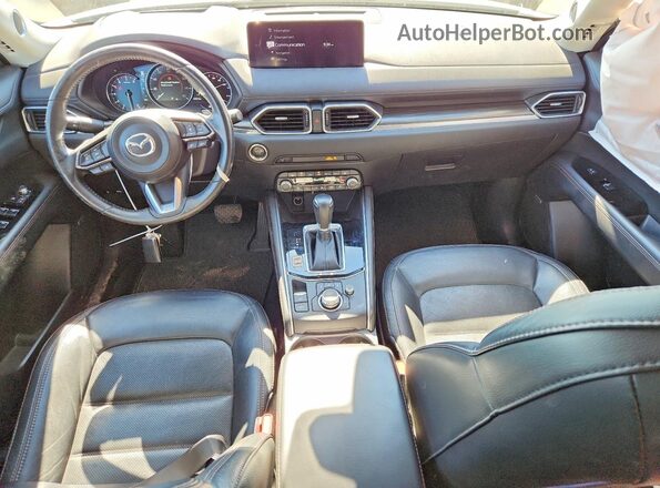 JM3KFBEM3N0645660 2022 MAZDA CX-5 White Widok deski rozdzielczej