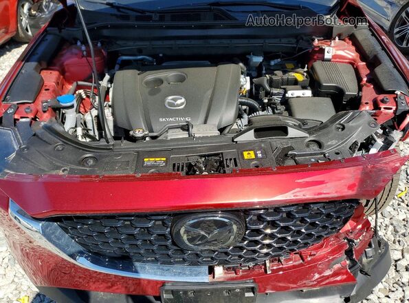 JM3KFBEM3P0159563 2023 MAZDA CX-5 Красный Вид подкапотного пространства