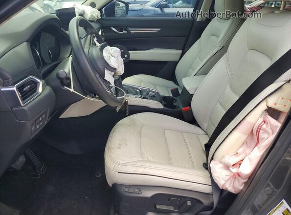 JM3KFBEM3S0541911 2025 MAZDA CX-5 Gray Widok wnętrza z przodu