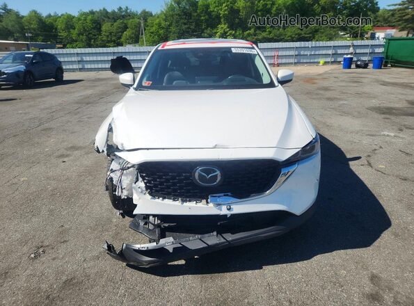 JM3KFBEM4N1527532 2022 MAZDA CX-5 White წინა ხედი