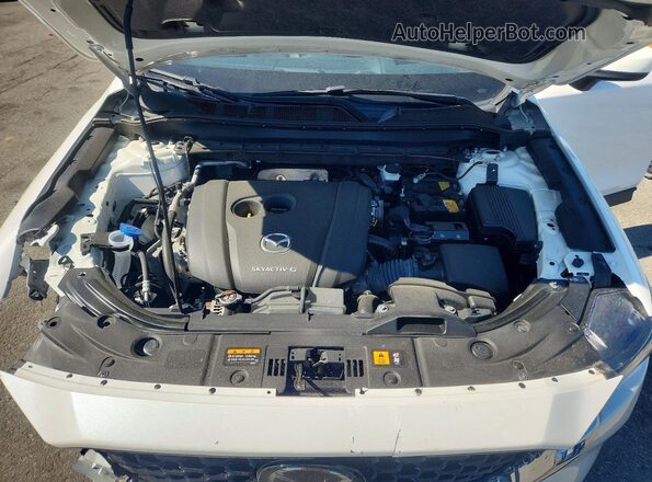 JM3KFBEM4N1527532 2022 MAZDA CX-5 White ძრავის განყოფილების ხედი