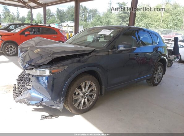 JM3KFBEM6S0741245 2025 MAZDA CX-5 Dark Blue წინა მარცხენა ხედი სამი მეოთხედიდან