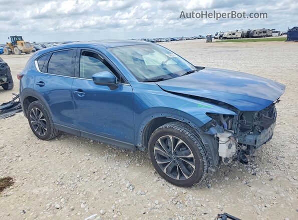 JM3KFBEM9P0118533 2023 MAZDA CX-5 Синий Передняя правая четверть